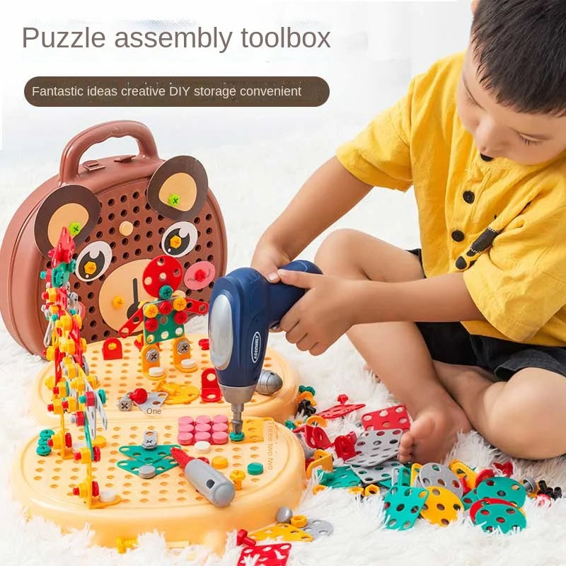 Juego de herramientas de montaje y reparación Montessori