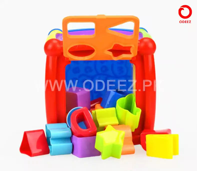 Huanger Multiple Activity Sorting Cube with Piano - 520