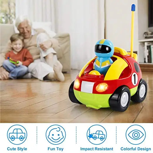 Aventura en Coche™ - Coche de Carreras Teledirigido Turbo