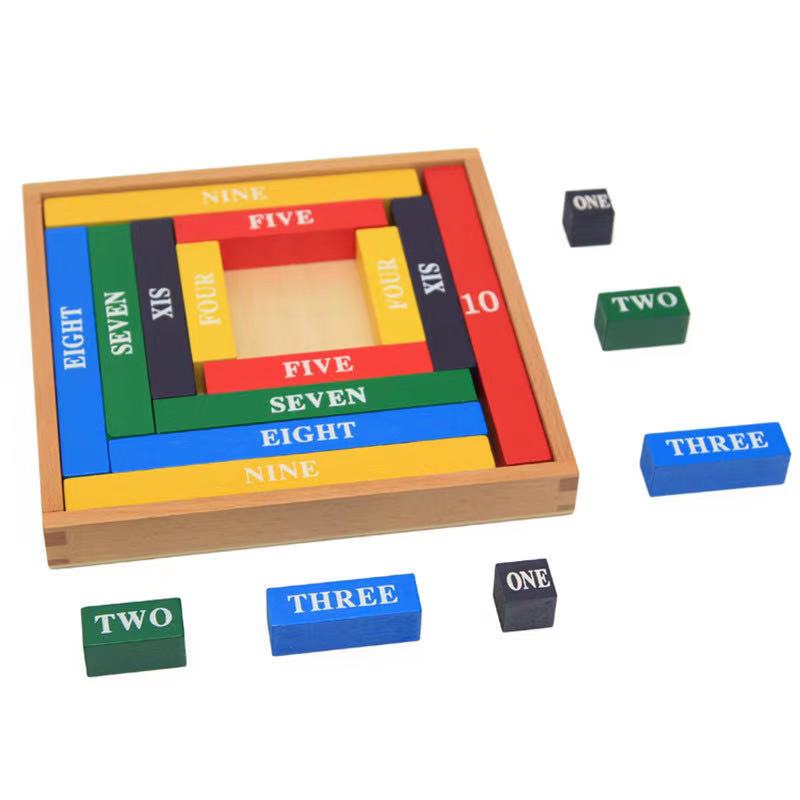 Wooden Numerical Rods-Best montessori toys