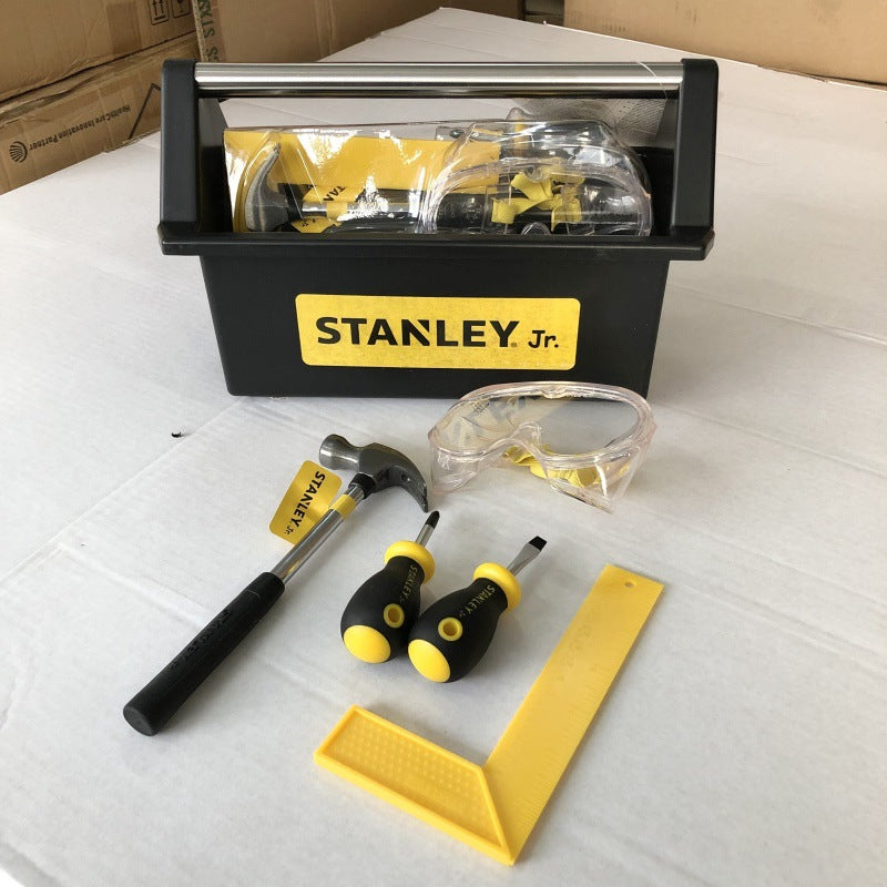 Kids At Work Adventure Wood Handy Stanley Junior Tool Box