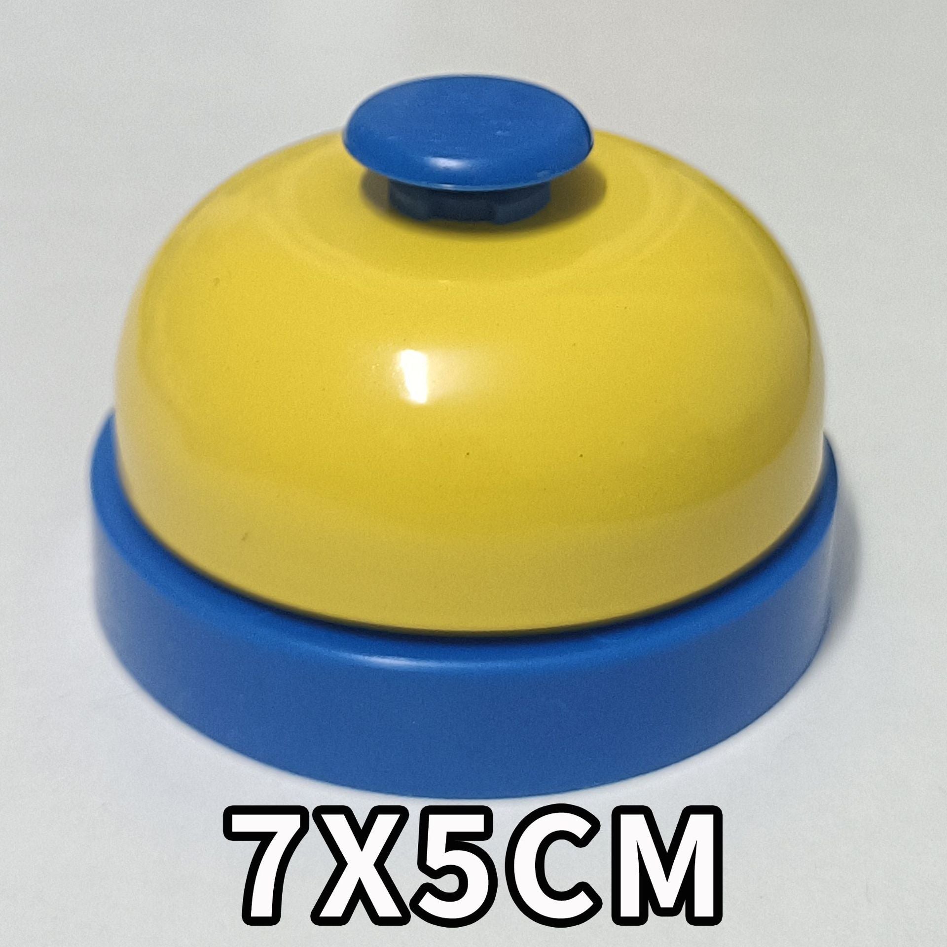 Press Bell Singular Great for Kids Play Or in reception Desk (RED AND BLACK)