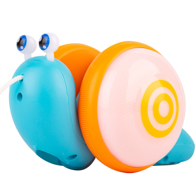 Musical Pull-Along Snail Toy ๐๐ต