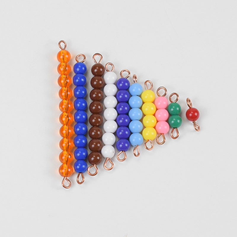 Montessori Beads Bar Set of 1 to 10