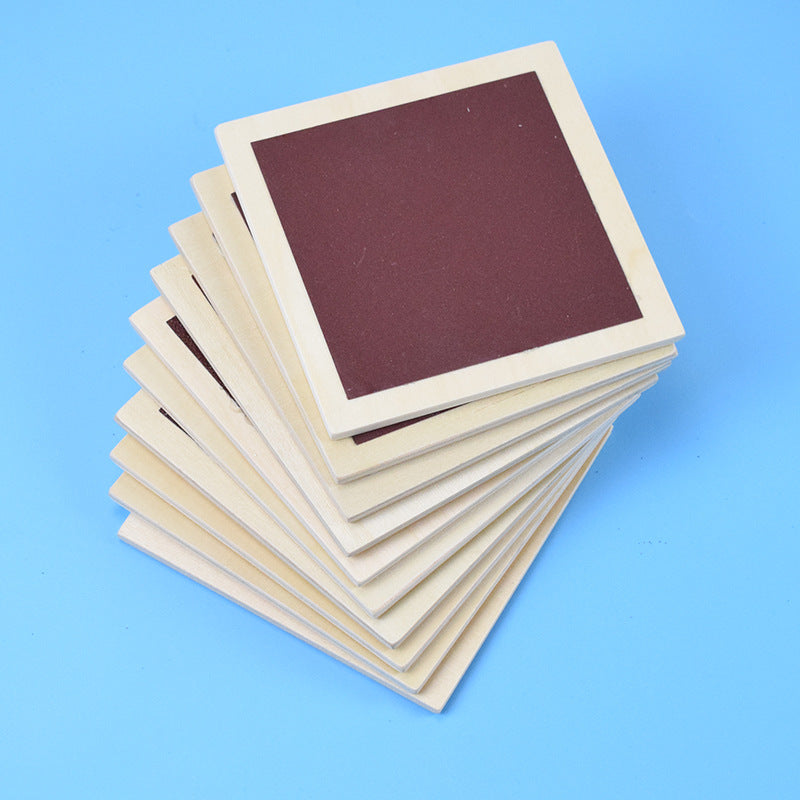 Montessori Rough and Smooth Board Sensorial Touch and Textures Matching Activity