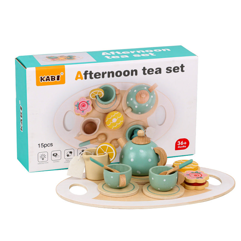 Montessori Wooden Afternoon Tea Set