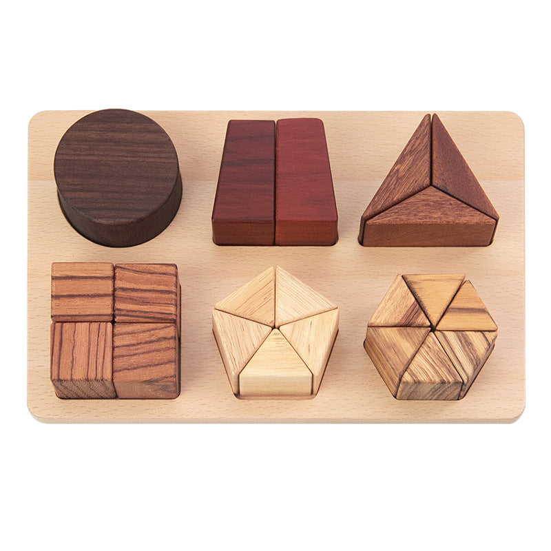 Premium Natural Wood Educational Toy Set