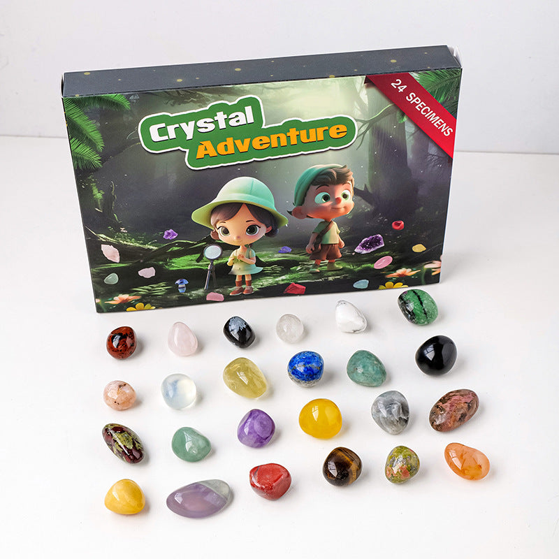 Real Gemstone Crystal Christmas Advent Calendar