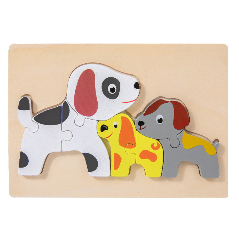 Montessori Animal Family Puzzle