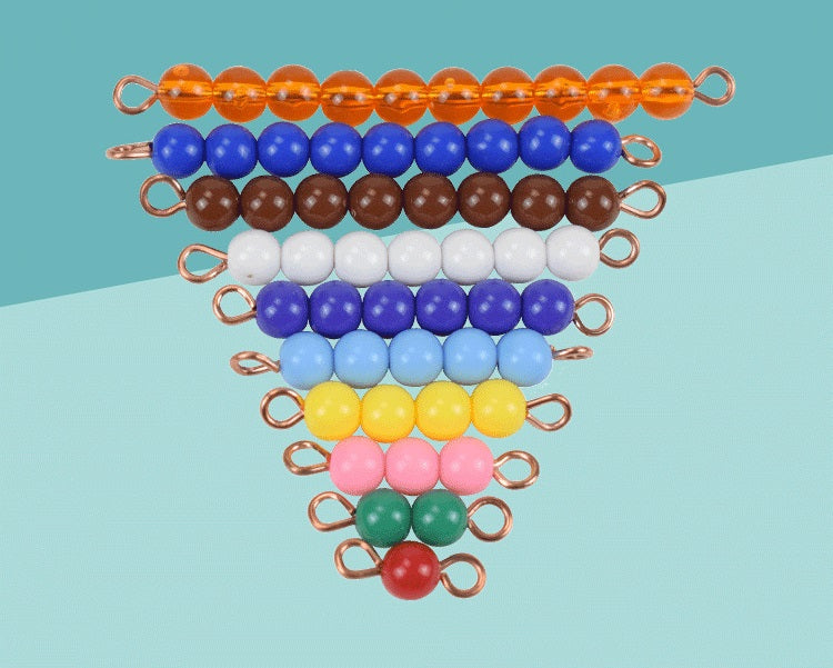 Montessori Beads Bar Set of 1 to 10