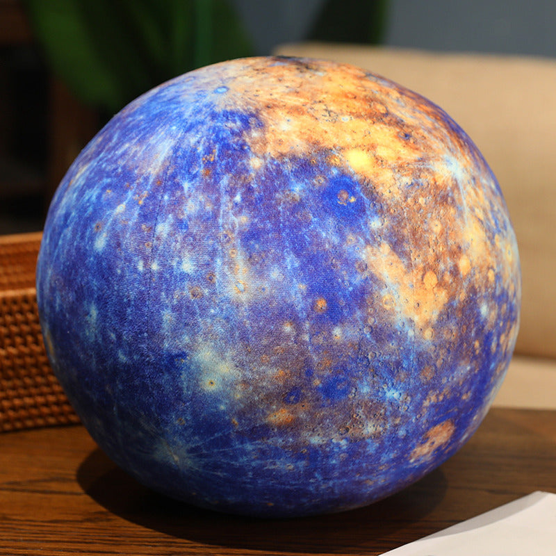Large Simulation Globe Of The Solar System Ball Plush Stuffed