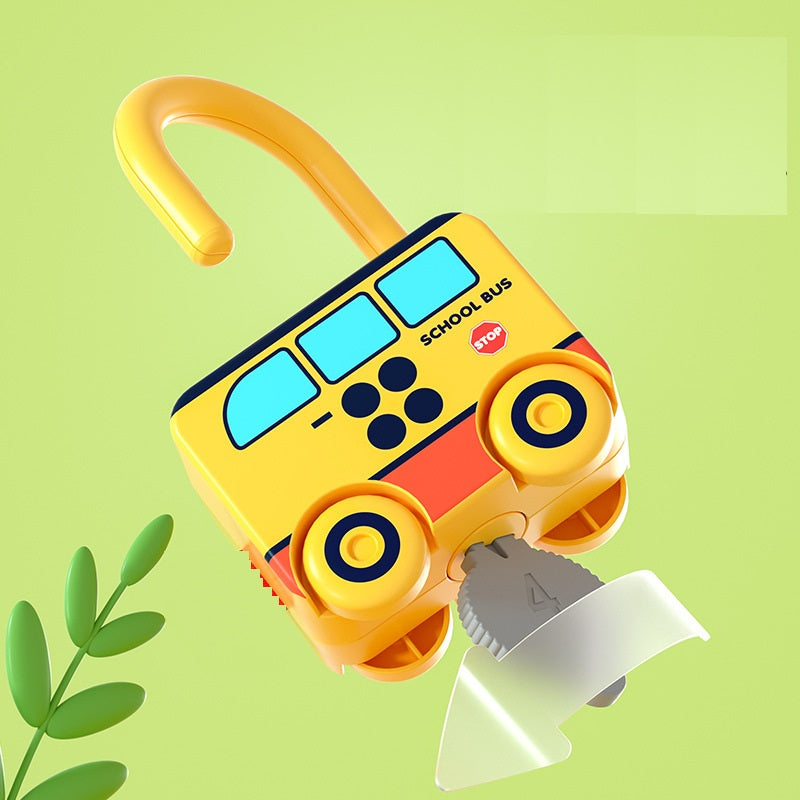 Montessori Inspired Numbers 123 Lock and Key Set