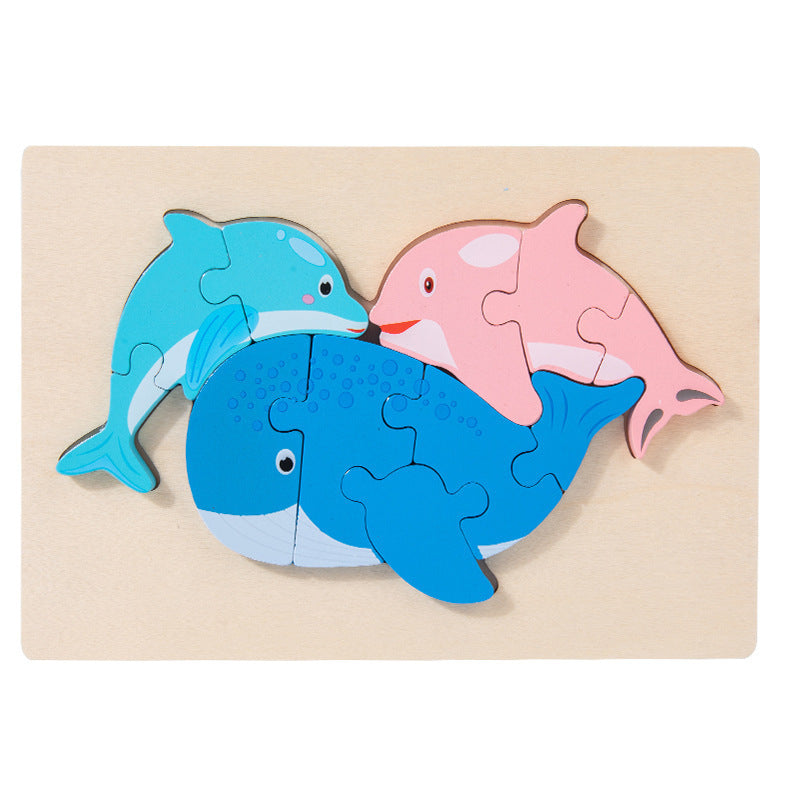 Montessori Animal Family Puzzle