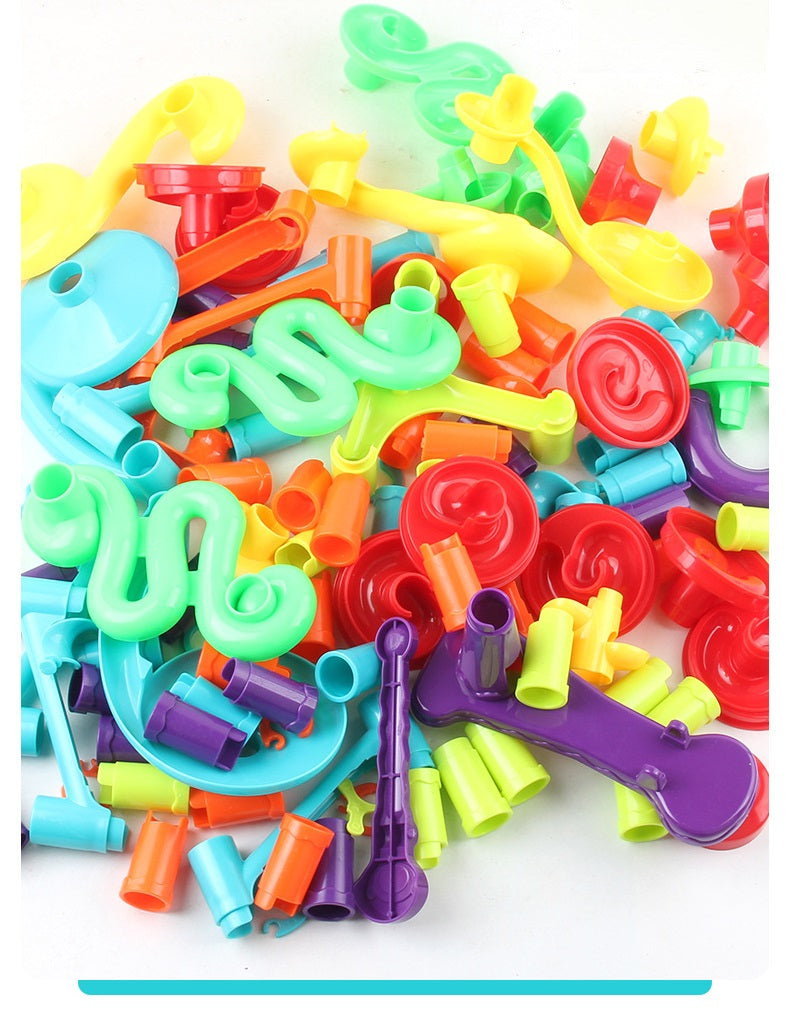113 pc ABS plastic Marble Run