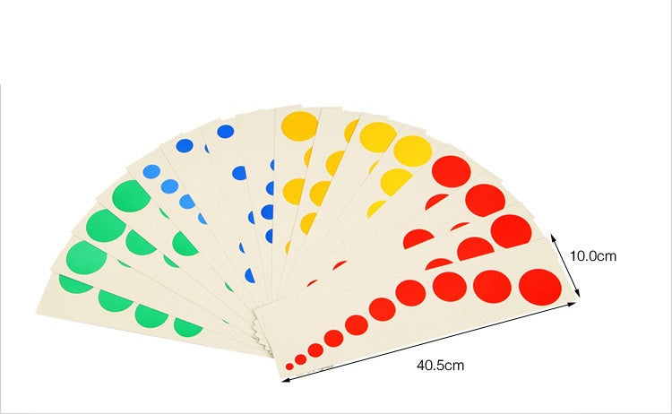 Montessori Knobless Cylinders -Control Charts and Cards