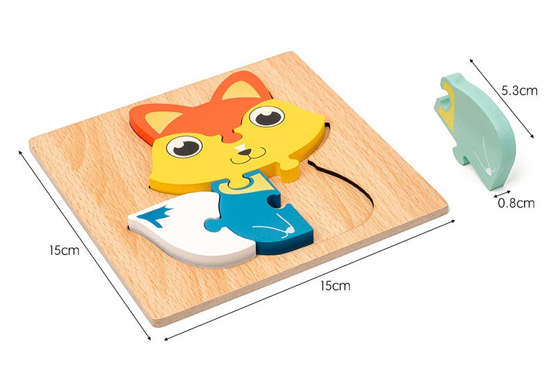 Wooden Kids Basic Puzzles