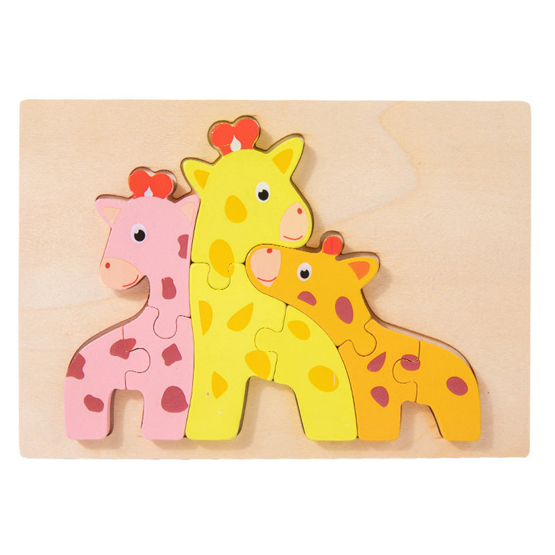 Montessori Animal Family Puzzle