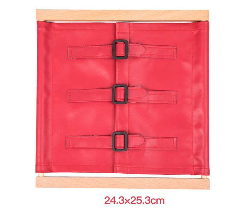 Montessori Dressing Frames A and Storage Box Set of 6