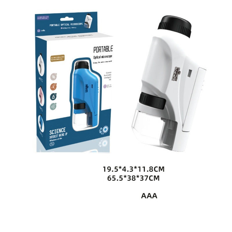 Kids children nature explorer handy electric Microscope