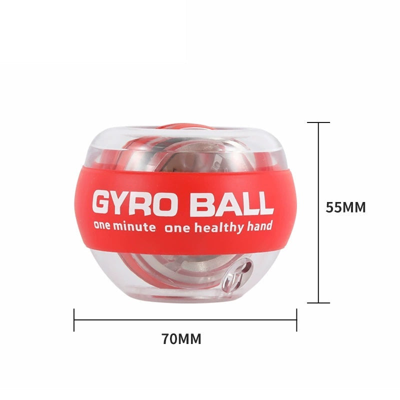 LED Wrist Ball Gyroscope Ball Muscle Power Gyro Arm Hand Exerciser Therapy Gyro wrist Trainer