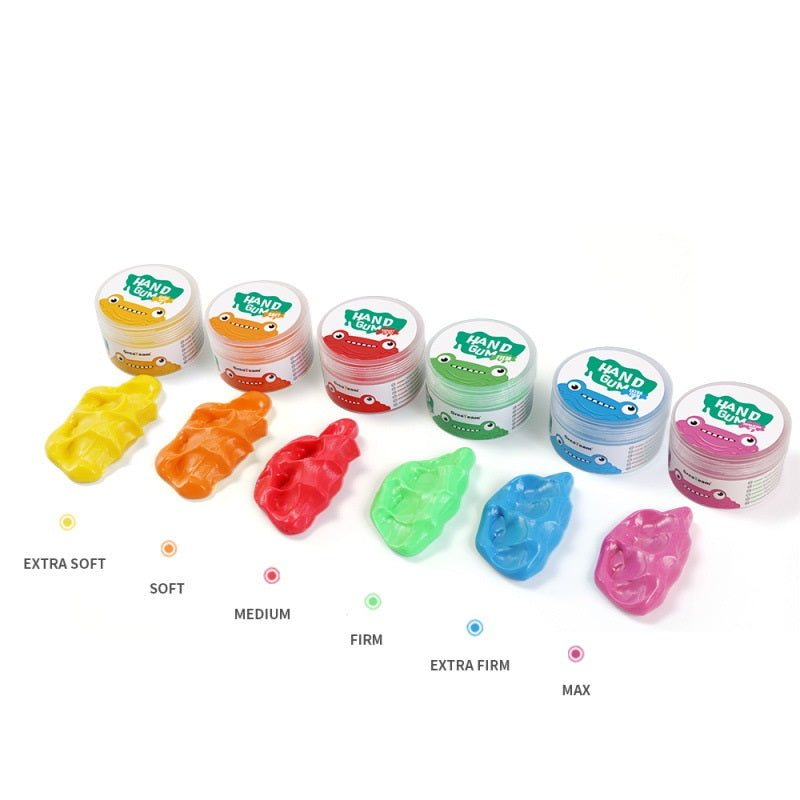 Sensory Therapy Putty Hand Strength Exercise Set of 4 or 6 YOU PICK!