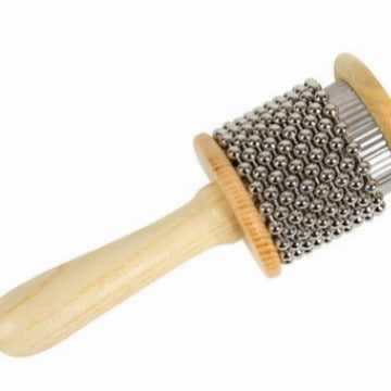 Cabasa Wooden Hand Shaker Percussion Instrument Kids Musical Instrument Sound Sensory Toy