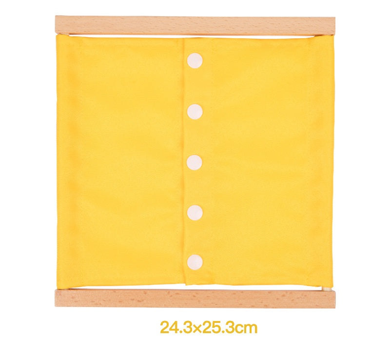 Montessori Dressing Frames A and Storage Box Set of 6