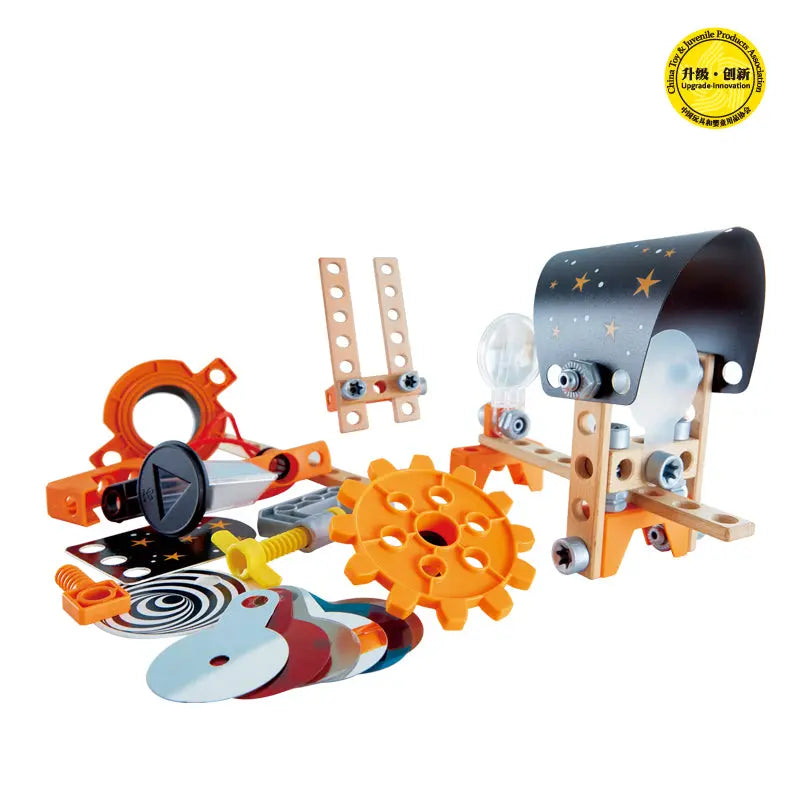 Kit scientifique optique Fidtoy pour enfants – Ensemble d'expériences STEM