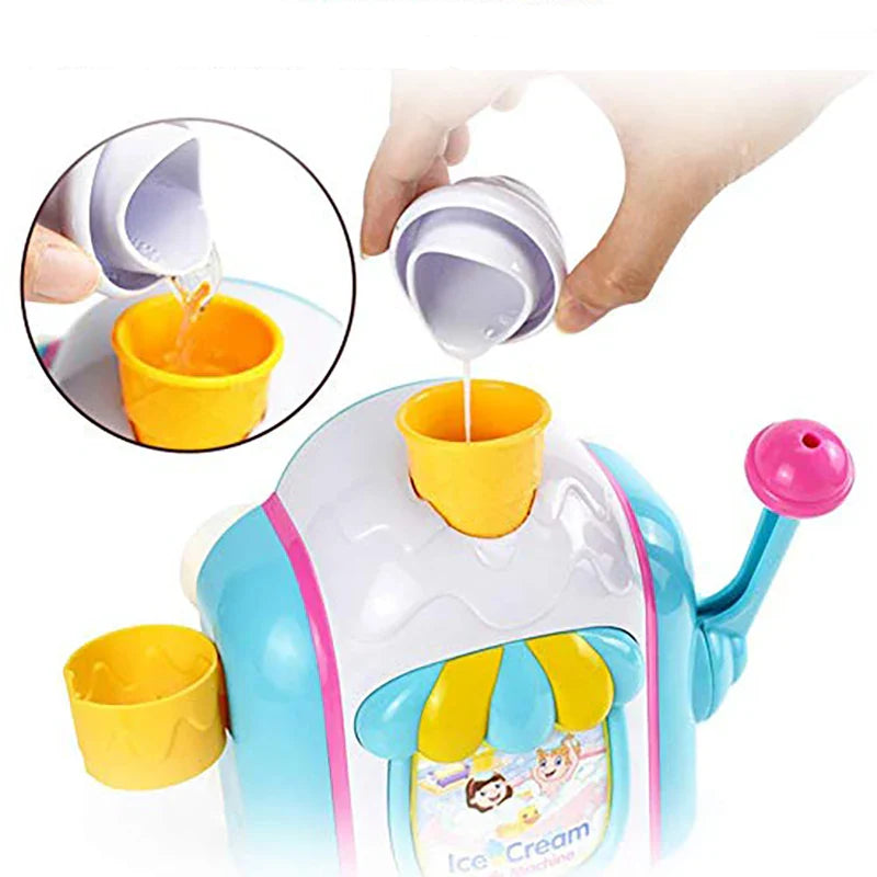 Ice Cream Bath Toy™ - Fiesta de espuma - Juguete de baño con bomba de jabón