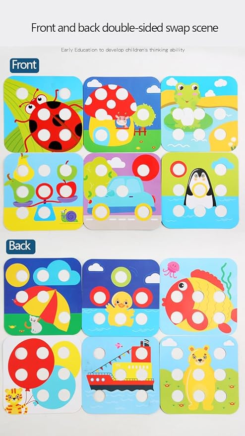 Mosaico de clavijas Fidtoy