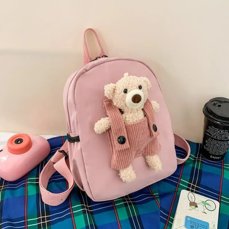 Personalized Teddy Bear Backpack for Girls and Boys