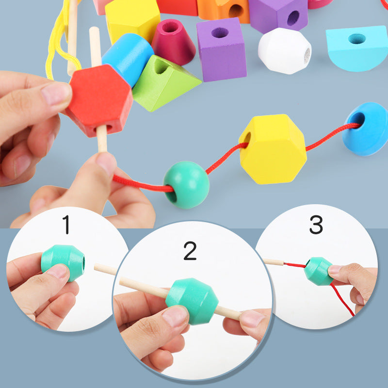 Montessori 5 Column Sequence Beads Set