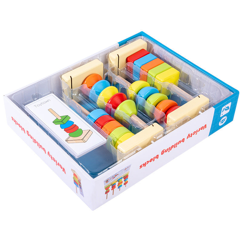 Jumbo Perles Séquençage Quatre Piliers Empileur avec Cartes Flash