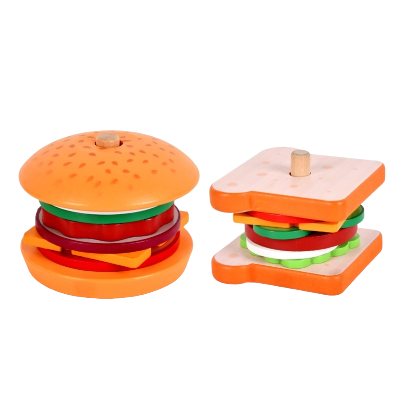 Play and Learn 1 Column Sequence Food Set Includes Flash Cards