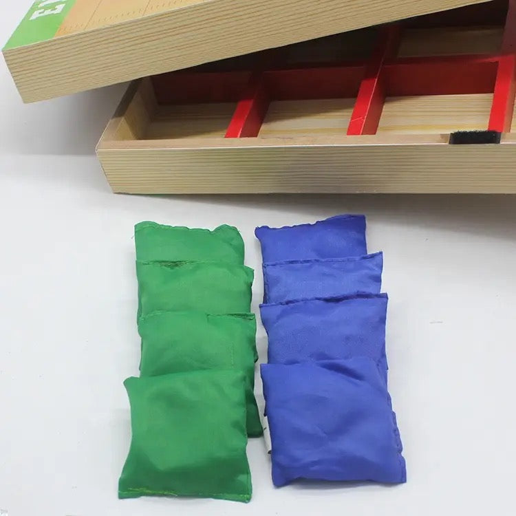 Large Cornhole Boards Game Bean Bag Toss Game Board for Kids Party Outdoor Activity