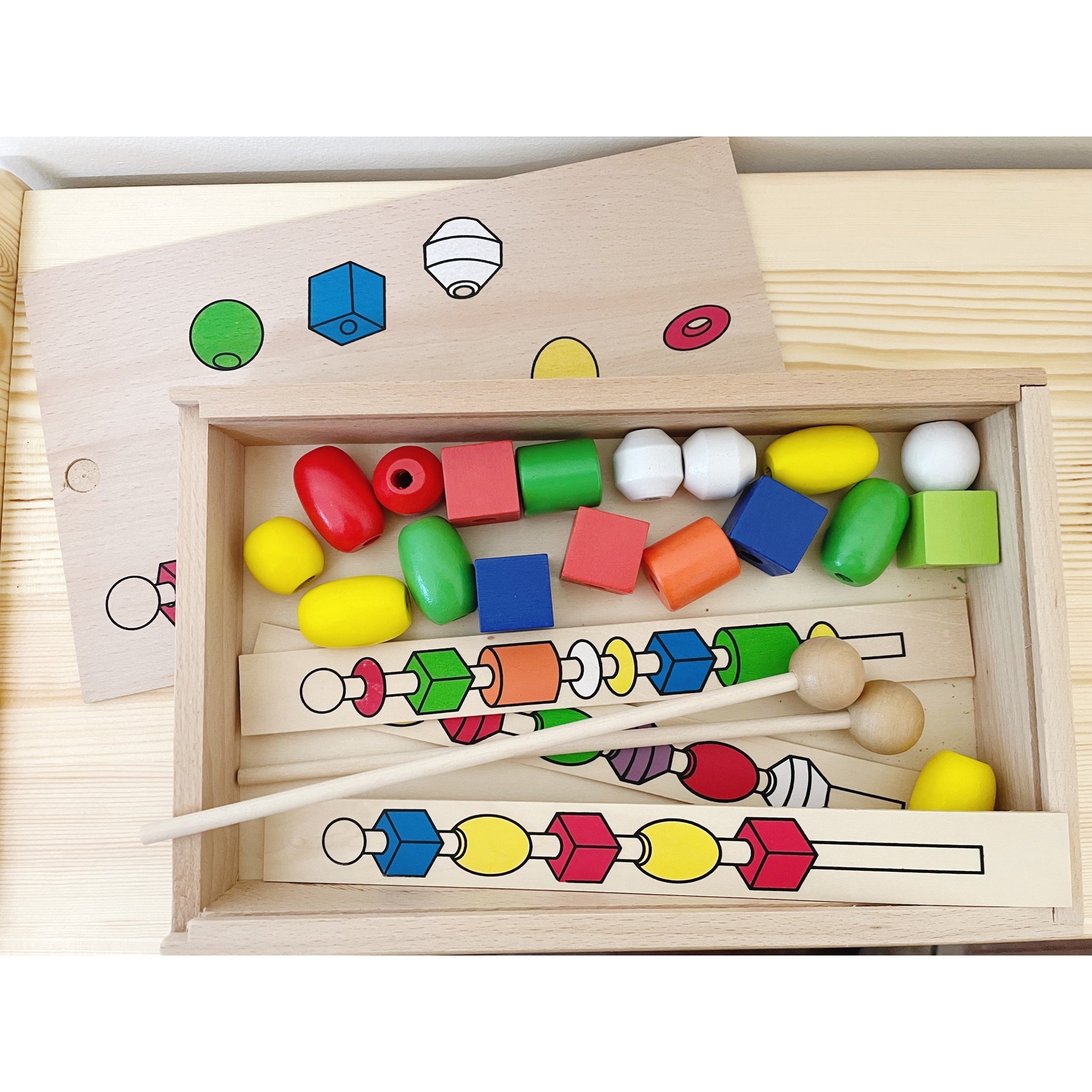 Montessori Small Bead Sequencing Set
