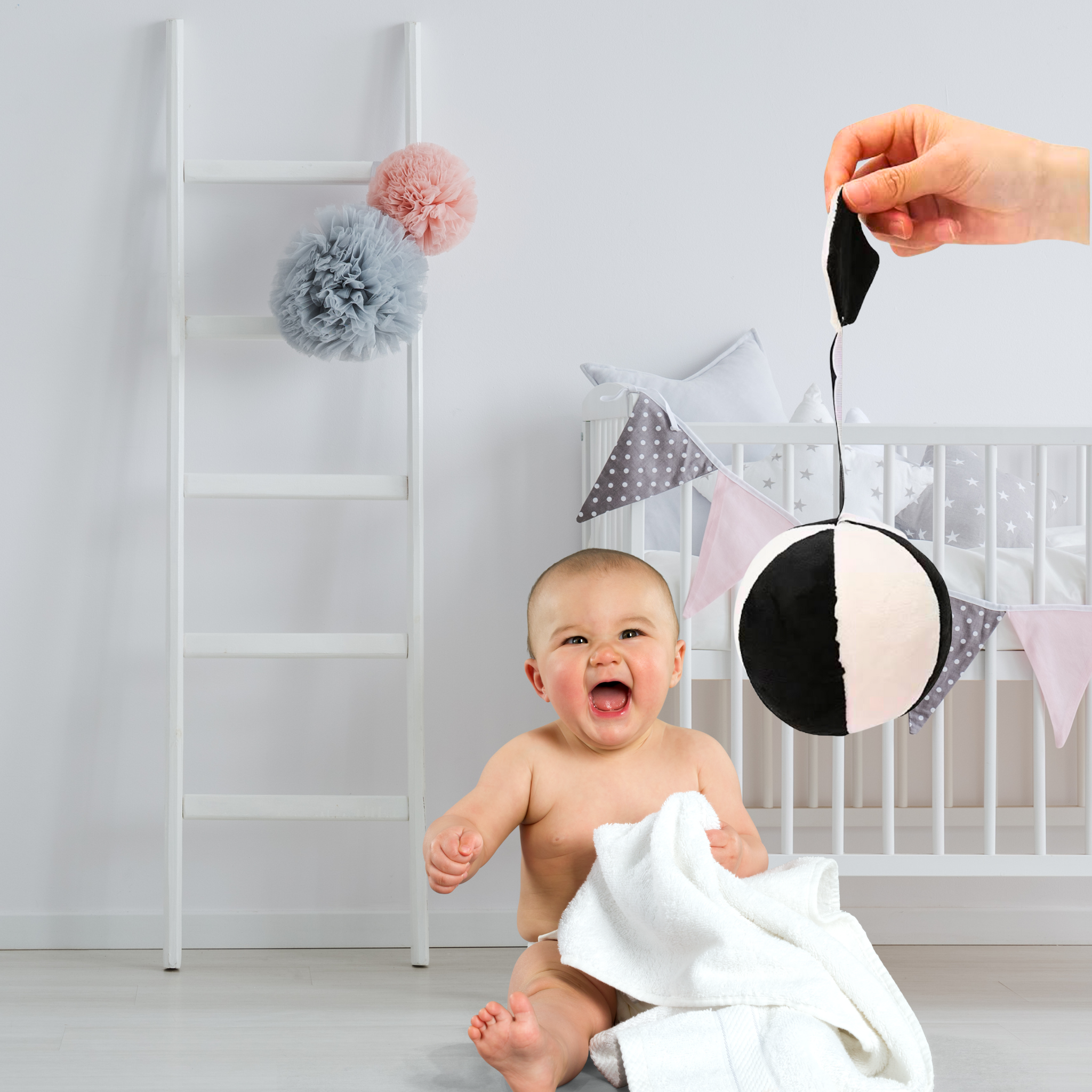Baby Montessori High contrast Sensory Ball