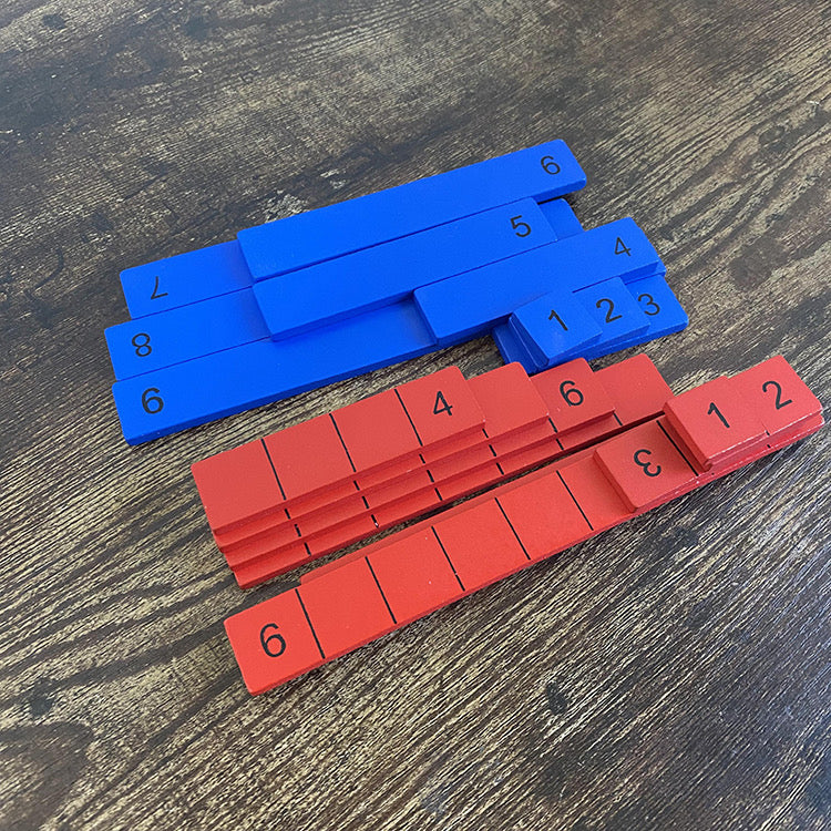 Montessori Math Learning Kit Addition Subtraction and Multiplication Board Kids Mathematic Teaching Learning Material