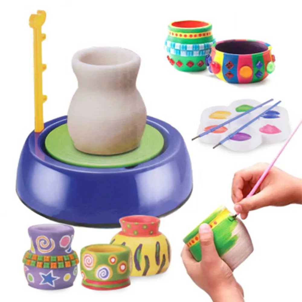 Without Box Pottery Wheel Handicraft Painting Kit - 103