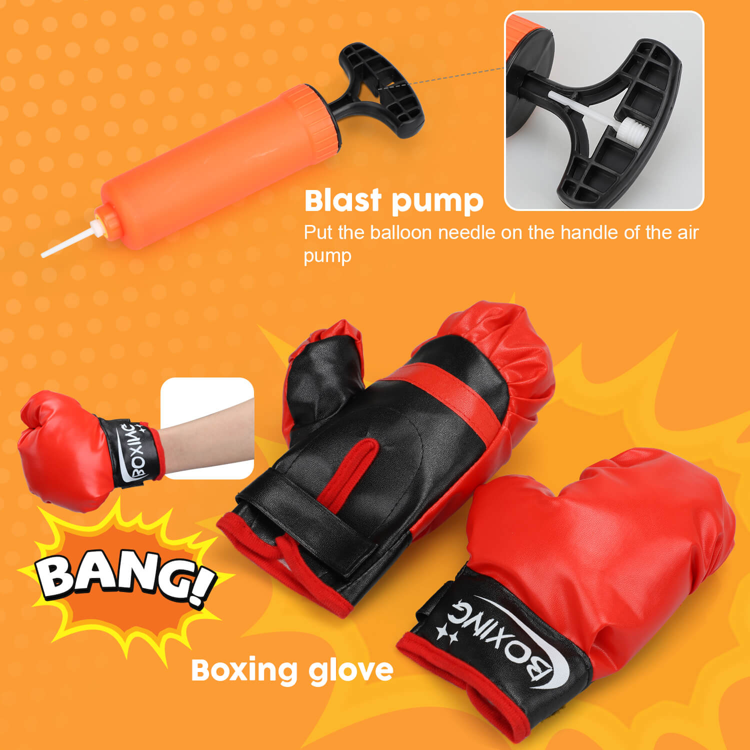 Punching Bag For Kids Boxing Set