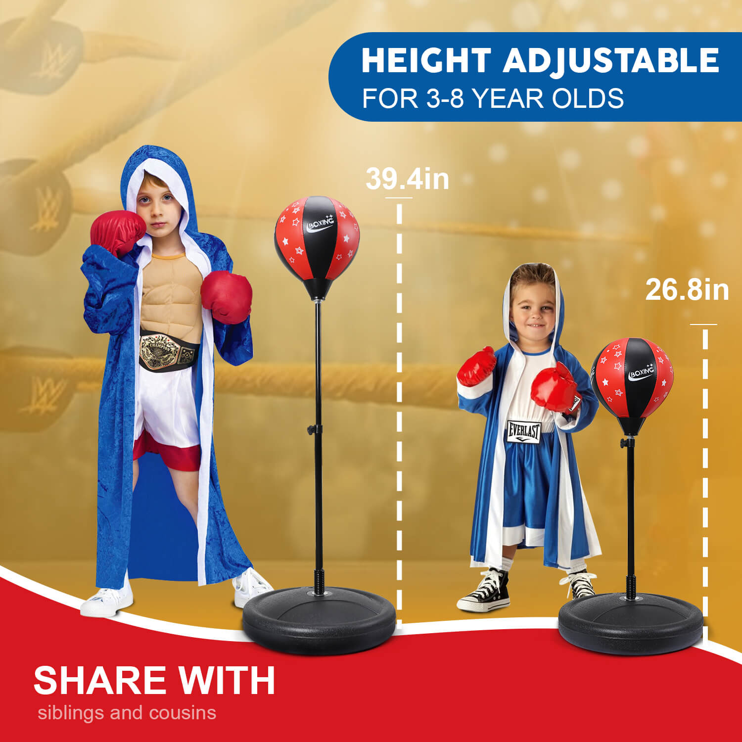 Punching Bag For Kids Boxing Set