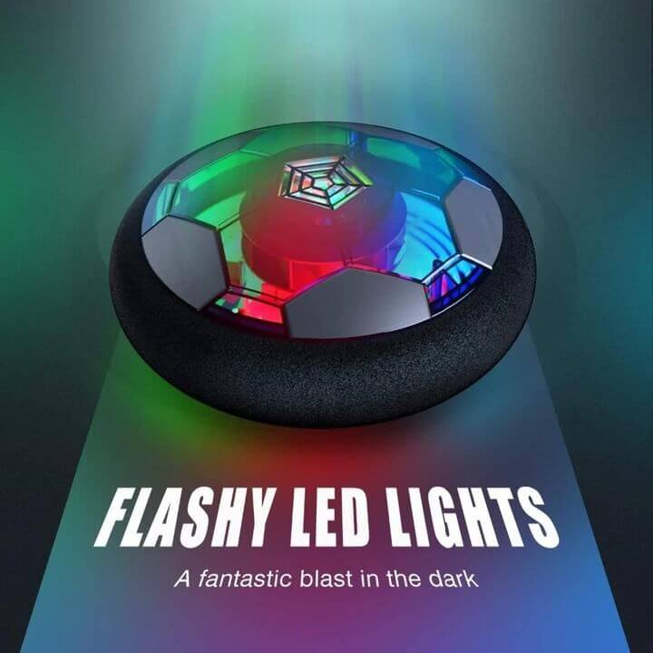 Fidtoy Indoor Gliding Ball with LED Lights | Kids Active Play & Motor Skills Toy