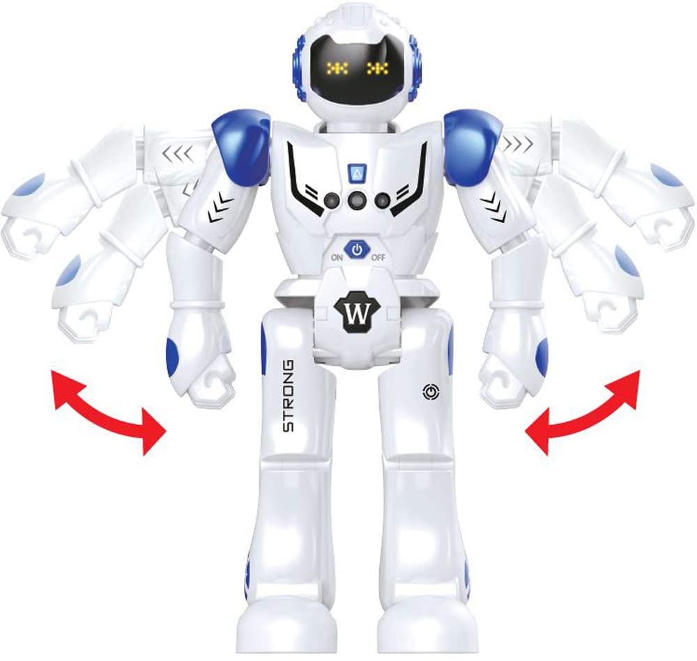 Remote Control Robot Toy Programmable Intelligent Interactive Gesture Sensing Robot Kit Dancing Walking Smart Robotics LED Gift for Kids