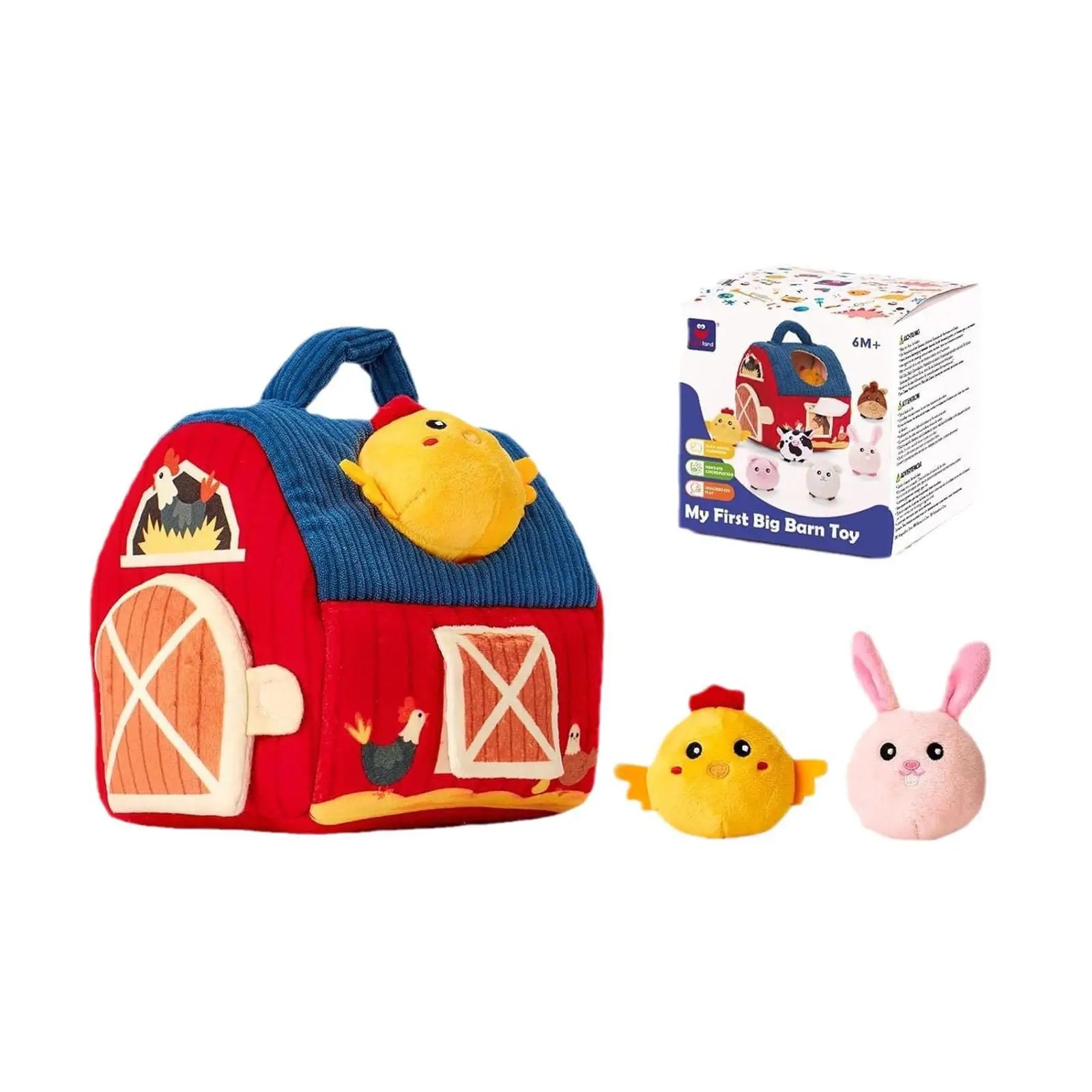 Montessori Old MacDonald's Plush Farm