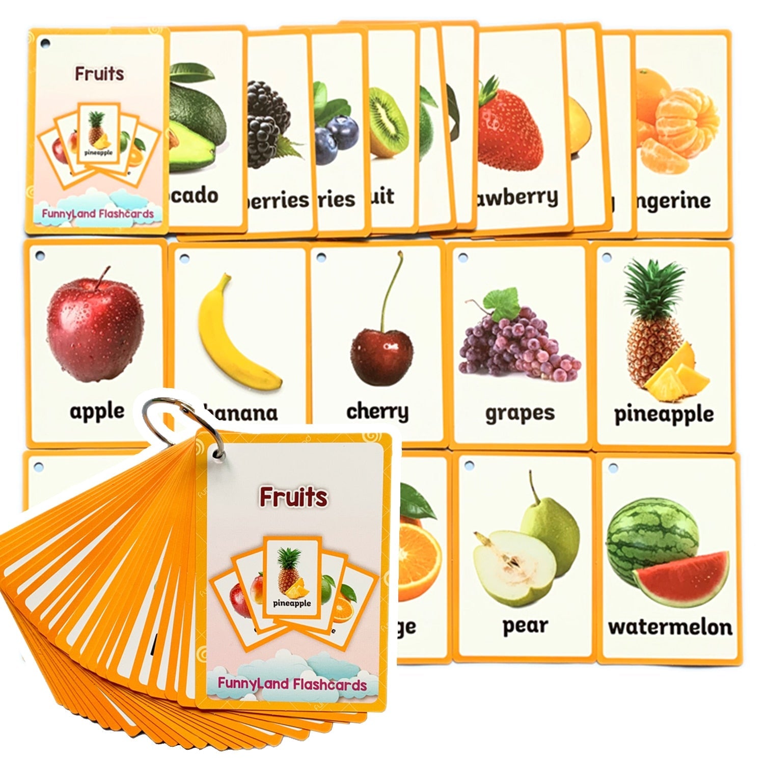 Baby English Learning Word Table Flashcard Toys