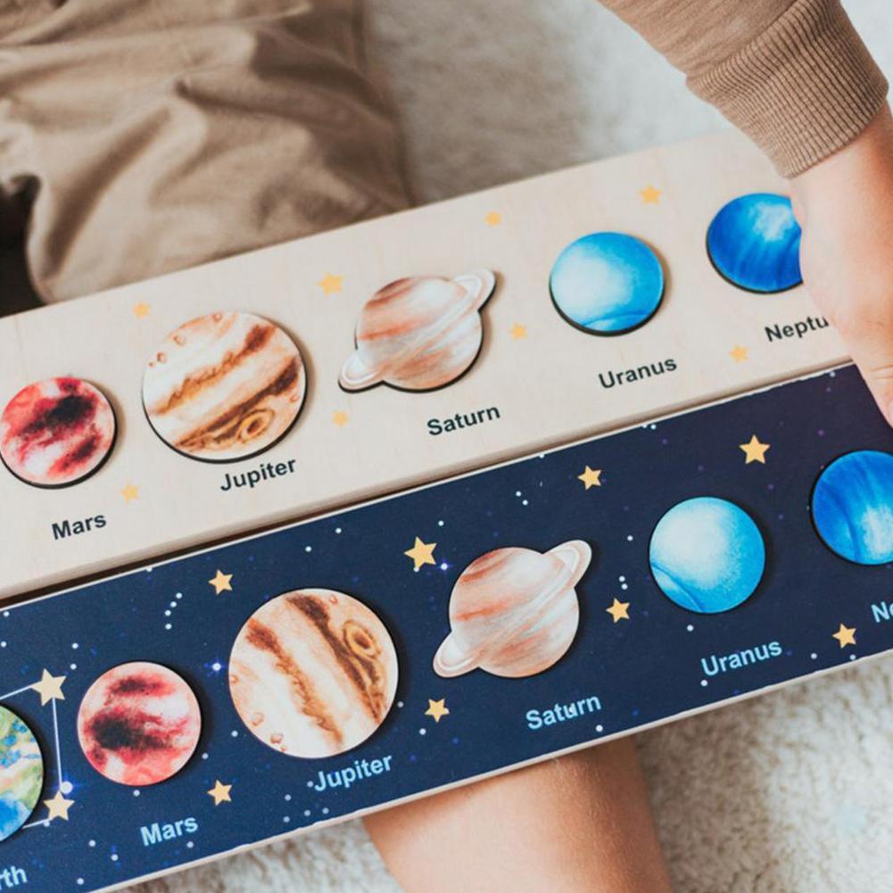 3D Wooden Solar System Puzzle