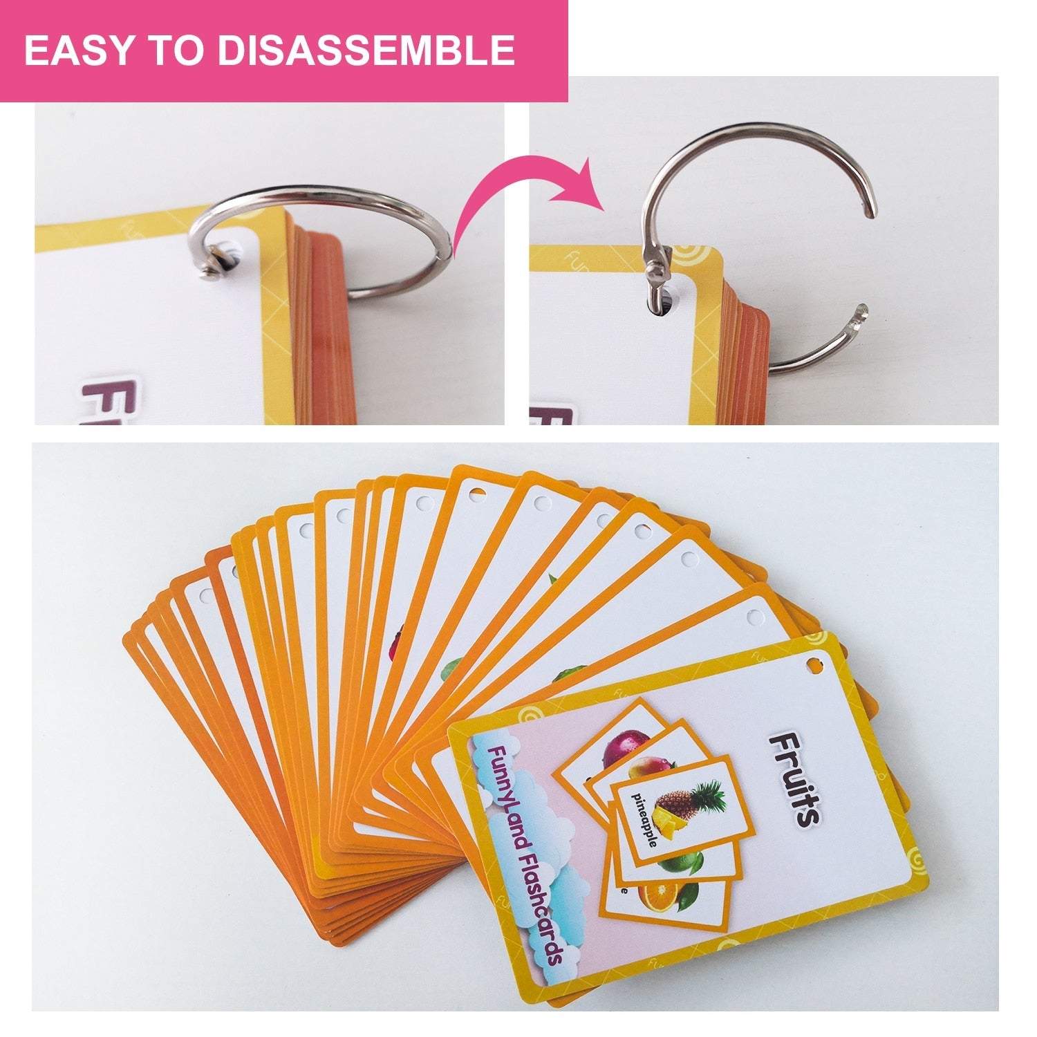 Baby English Learning Word Table Flashcard Toys