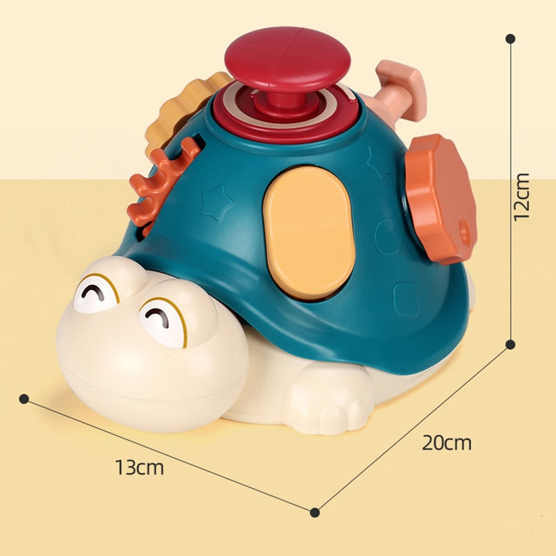 Toddler Montessori Baby Activity Turtle Toy