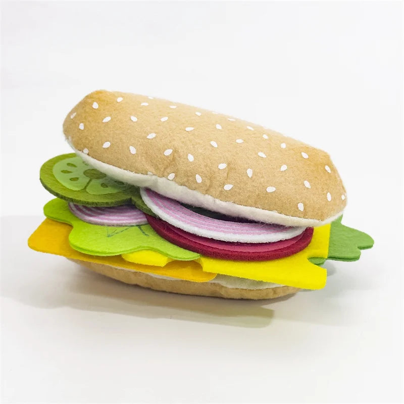 Montessori pretend play 10PCS Sandwich Set