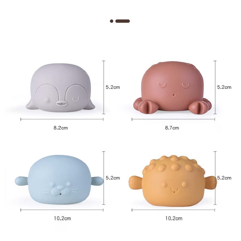 Animals Shower Soft Rubber Float Toys